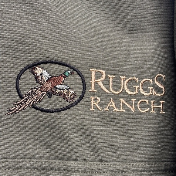 NWT Filson Ruggs Ranch Embroidered Button Down Shirt XXL Cotton USA Made Green - Picture 2 of 9